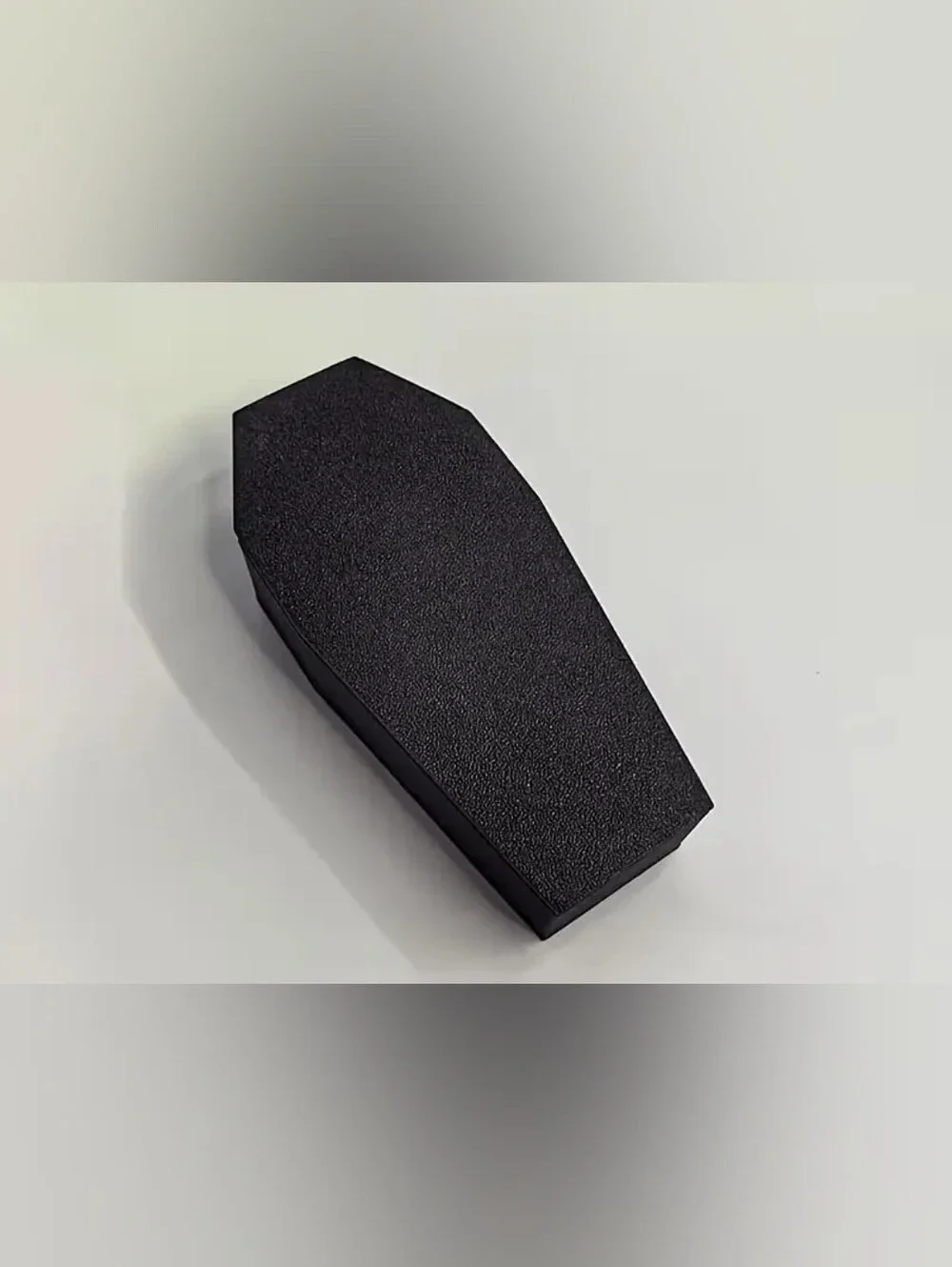 3d Printed Black Coffin Box